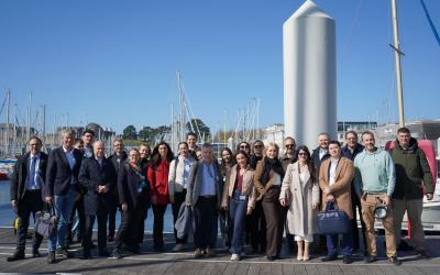 Le CMQe accueille le steering committee du projet européen SeaAhead à Brest